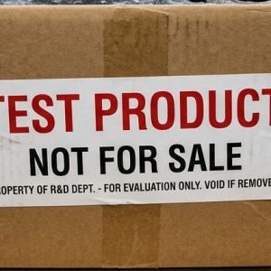 Test Product will not be Delivered