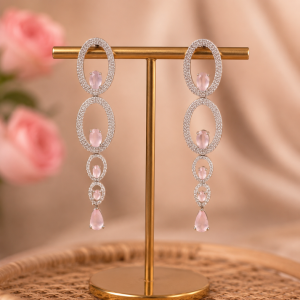 Chandni Veil Party Wear Earrings