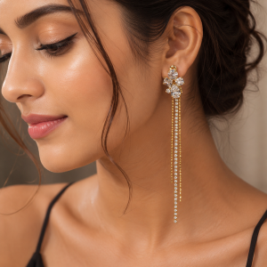 Starlet Sleek Earrings - Detachable Dangler
