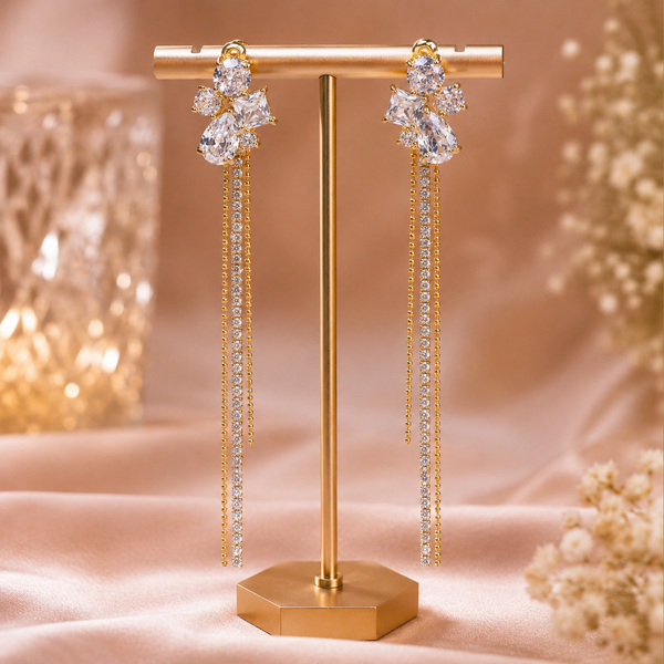 Starlet Sleek Earrings - Detachable Dangler