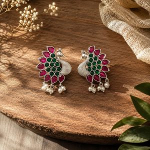 Mayuri Ruby Pink Stud