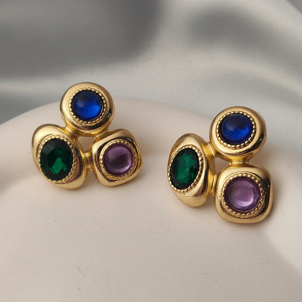 Cosmic Cluster Stud Earrings