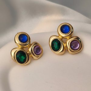 Cosmic Cluster Stud Earrings