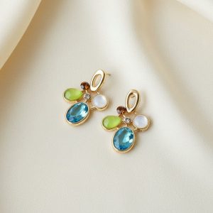 Gem Pop Stud Earring