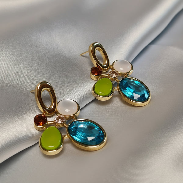 Gem Pop Stud Earring