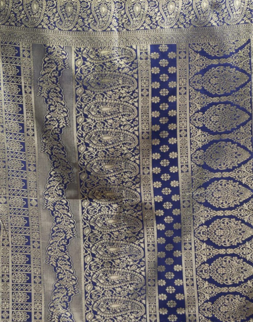 AXONIT Women's Silk Blend Banarasi Jacquard