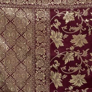 AXONIT Women's Silk Blend Banarasi Jacquard