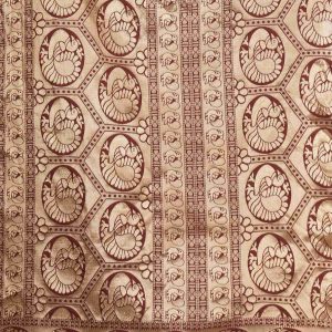 AXONIT Women's Silk Blend Banarasi Jacquard