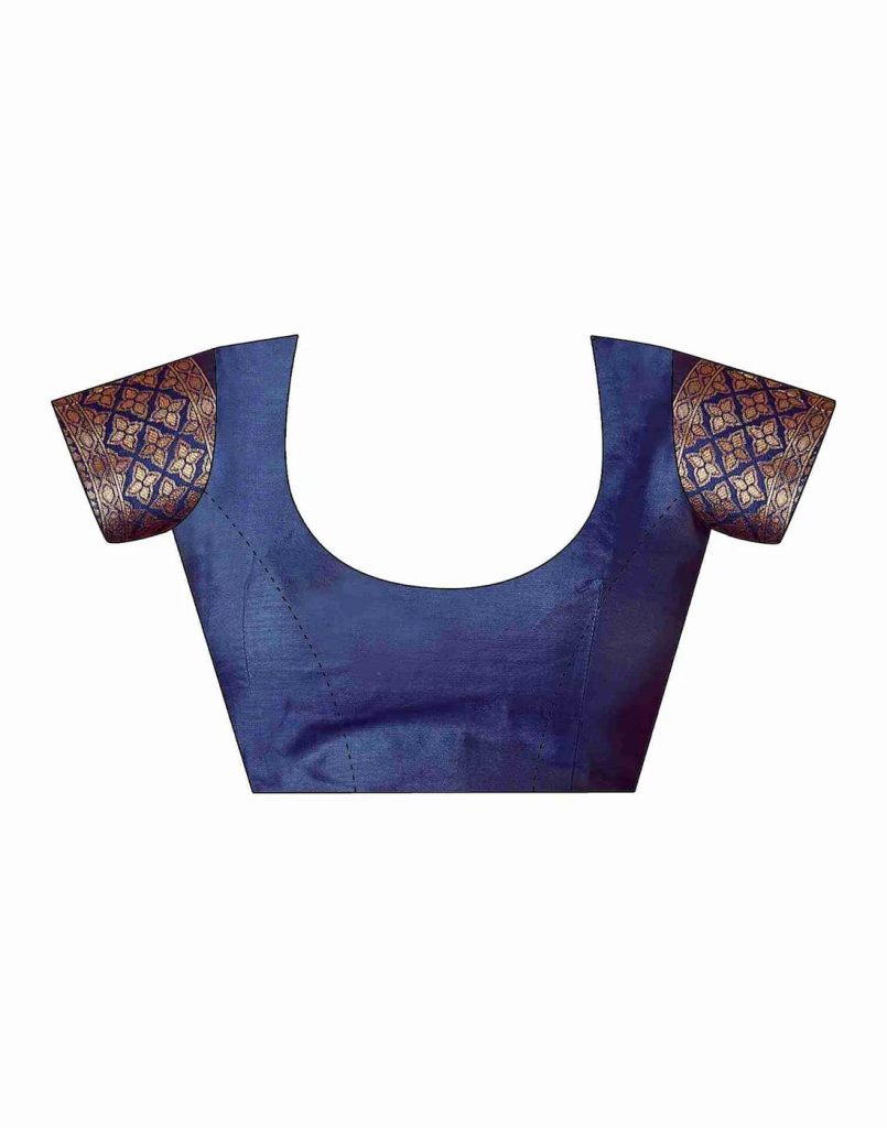 AXONIT Women's Silk Blend Banarasi Jacquard