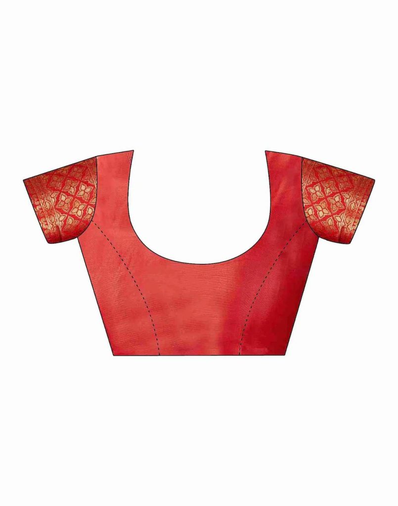 AXONIT Women's Silk Blend Banarasi Jacquard