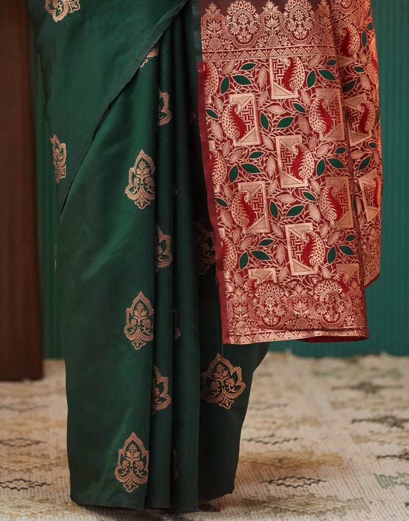 AXONIT Women's Premium Soft Silk Saree with