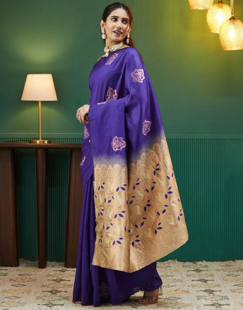 AXONIT Women's Premium Soft Silk Saree with