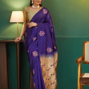 AXONIT Women's Premium Soft Silk Saree with