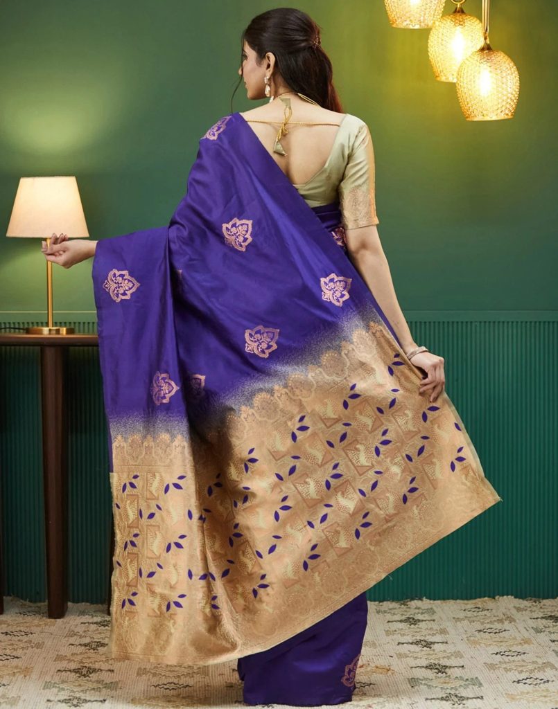 AXONIT Women's Premium Soft Silk Saree with