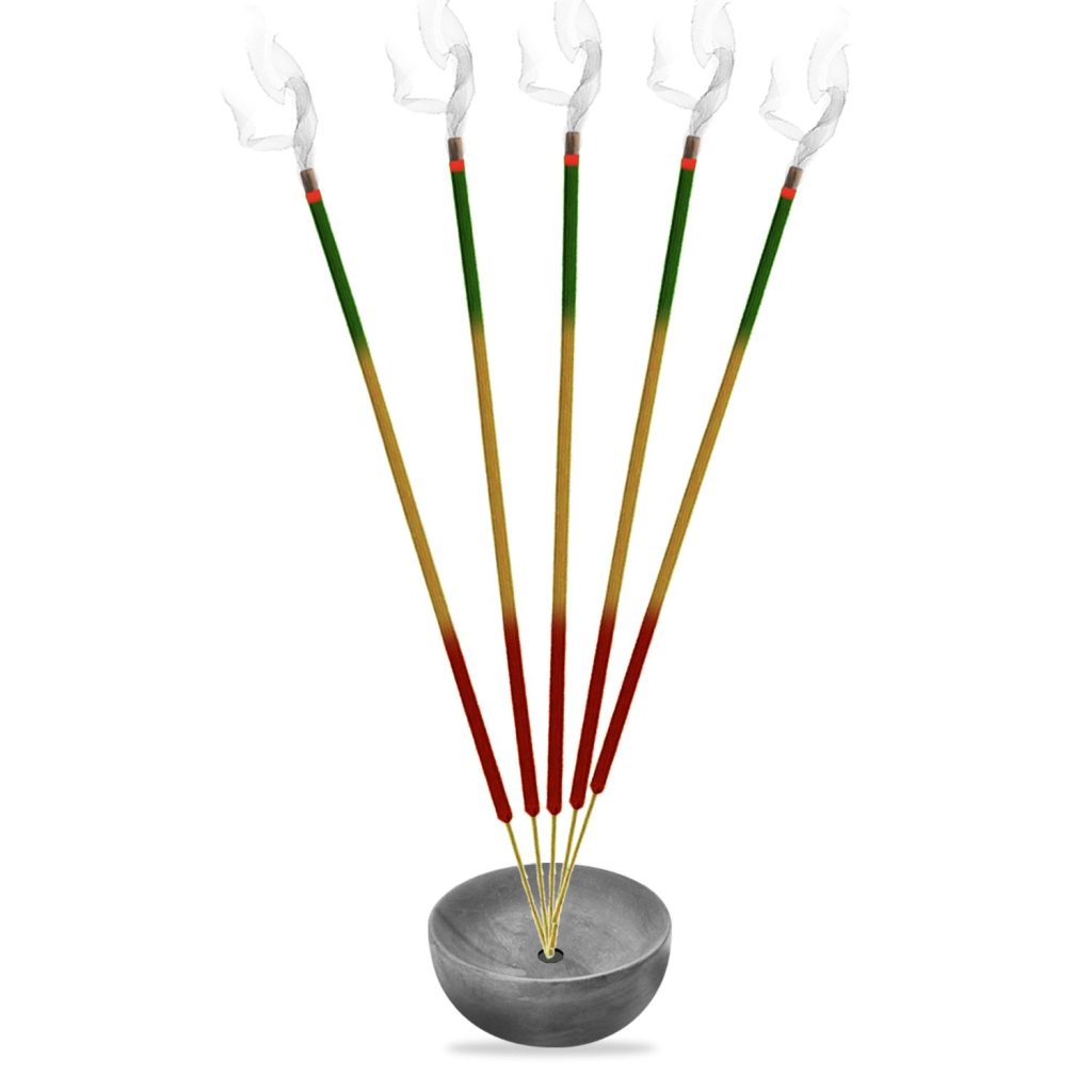 DivoRama Premium Divine Essence Incense Sticks - Deep Sweet Perfume & Belpatra Fragrance-19" long-lasting Aroma Agarbatti to fill every corner with a Spiritual Vibe this Festive Season - 8 Sticks/Pack