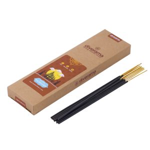 DivoRama Luxury Nagchampa Incense Sticks Agarbatti - 100% Indian Natural Aroma - Long Lasting Nagchampa Agarbattis for Puja, Meditation, Happy Vibes - 60 Sticks