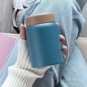 Rashi Collection 280ml Insulated Stainless Steel Food Jar | Wide Mouth Vacuum Thermos for Kids Lunch & Snacks | 24 Hours Hot & Cold, Leak-Proof Stewed Food Container (Random Color)