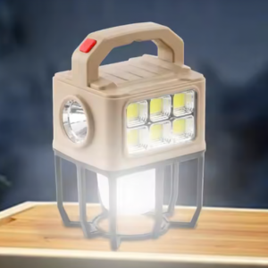 Solar Camping Lantern – Portable with 3 Light Modes & USB Charging