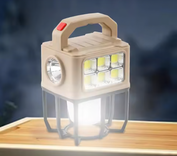 Solar Camping Lantern – Portable with 3 Light Modes & USB Charging