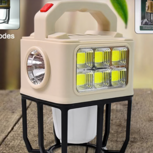 Solar Camping Lantern – Portable with 3 Light Modes & USB Charging