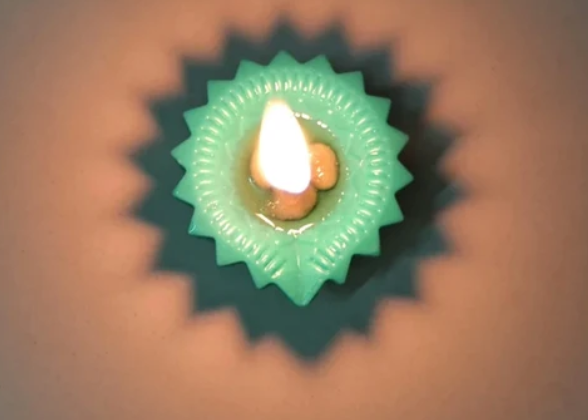 Colourful Silicone Diya – Festive Diwali Decor | Giftoiza