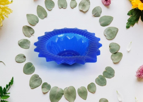 Colourful Silicone Diya – Festive Diwali Decor | Giftoiza
