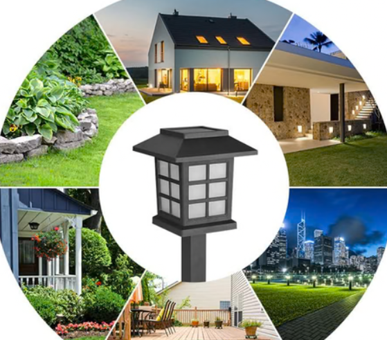 Solar Garden Lights – Waterproof Outdoor Landscape (2-Pack)