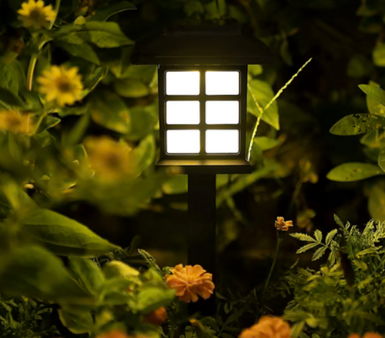 Solar Garden Lights – Waterproof Outdoor Landscape (2-Pack)
