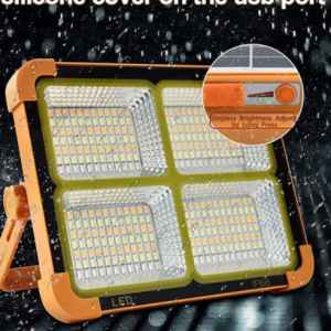 Solar LED Flood Light – High Brightness & Portable Power Bank
