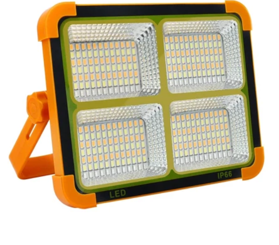 Solar LED Flood Light – High Brightness & Portable Power Bank