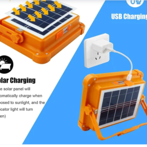 Solar LED Flood Light – High Brightness & Portable Power Bank