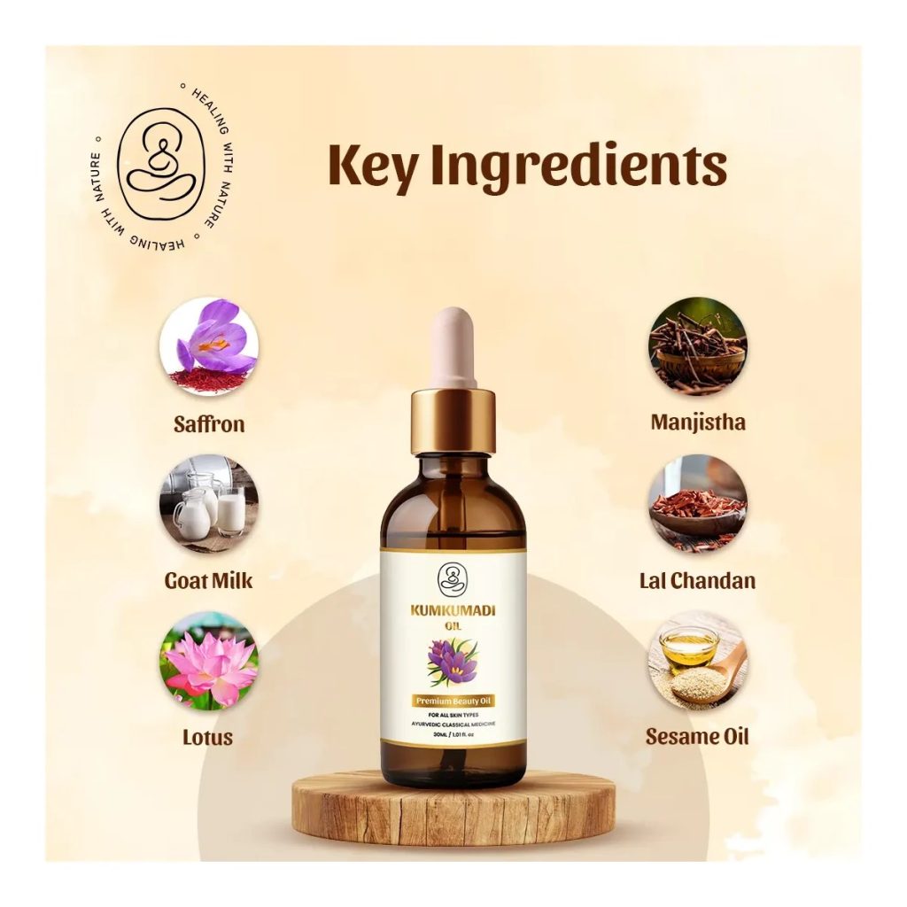 Neel Ayurvedics Kumkumadi Face Oil - 30 ML