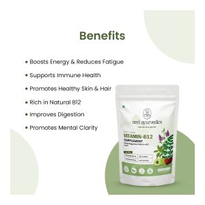 Neel Ayurvedics Vitamin-B12 Supplement - 50 gm