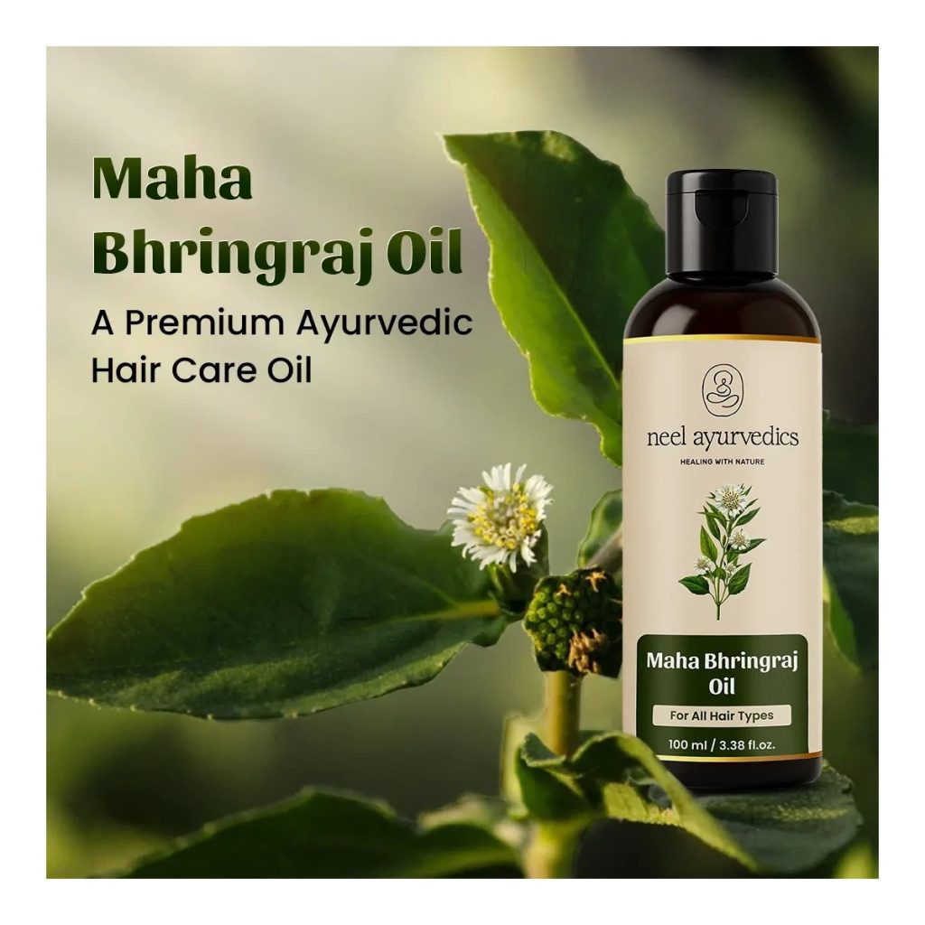 Neel Ayurvedics Maha Bhringraj Oil - 100 ml