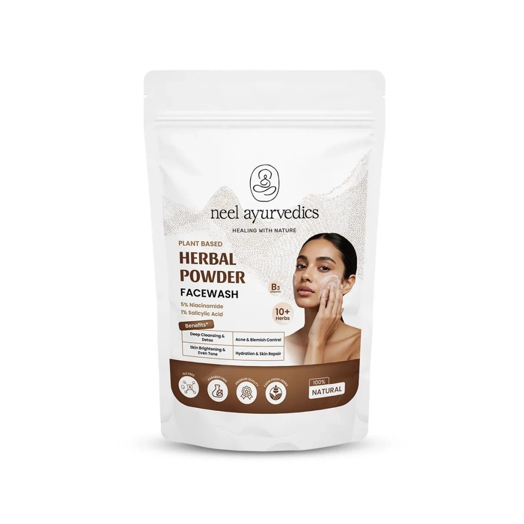 Neel Ayurvedics Herbal Powder Facewash