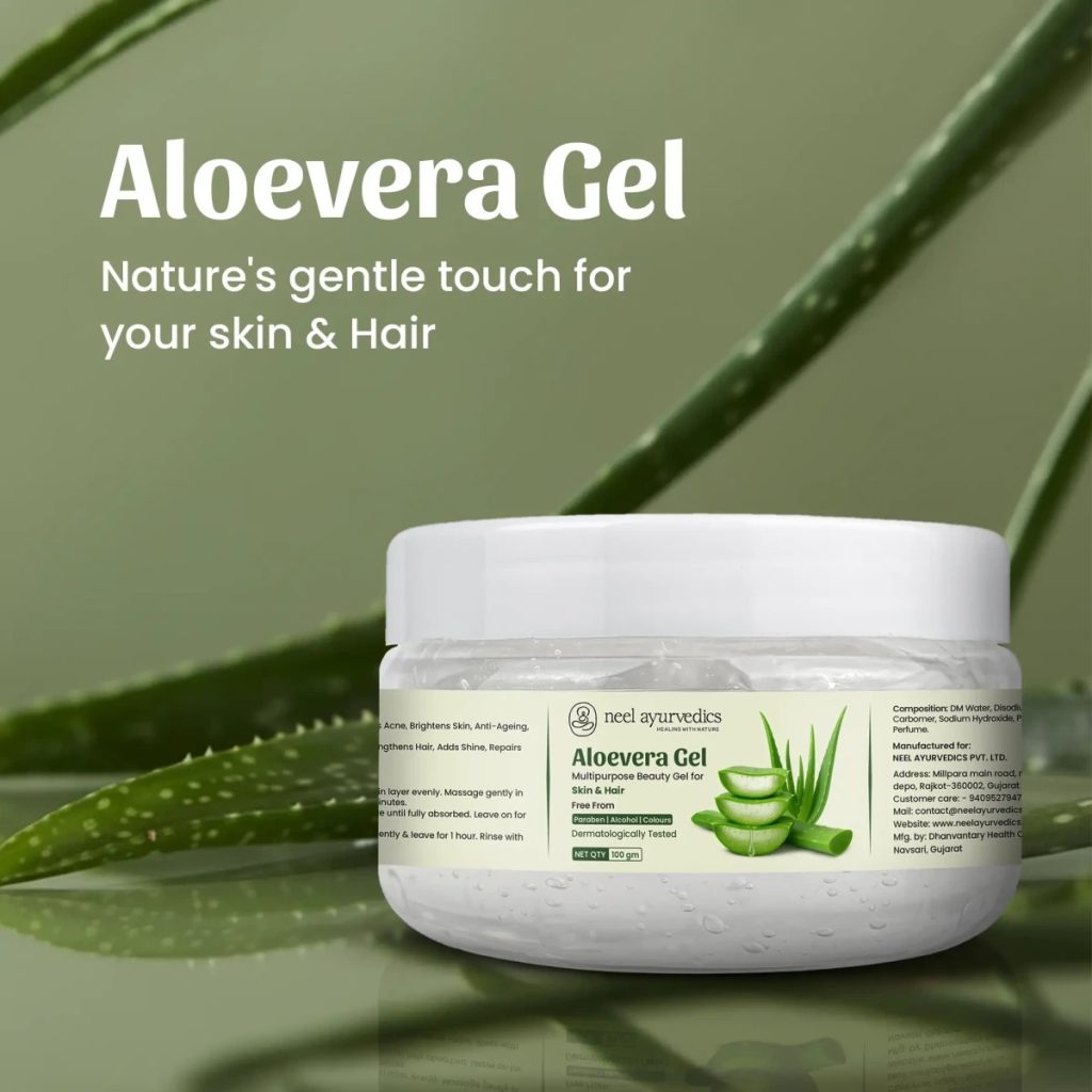Neel Ayurvedics Aloevera Gel - 250 gm