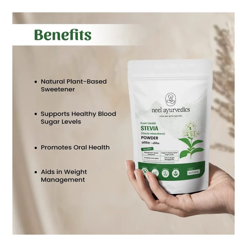 Neel Ayurvedics Stevia Powder - 500 gm
