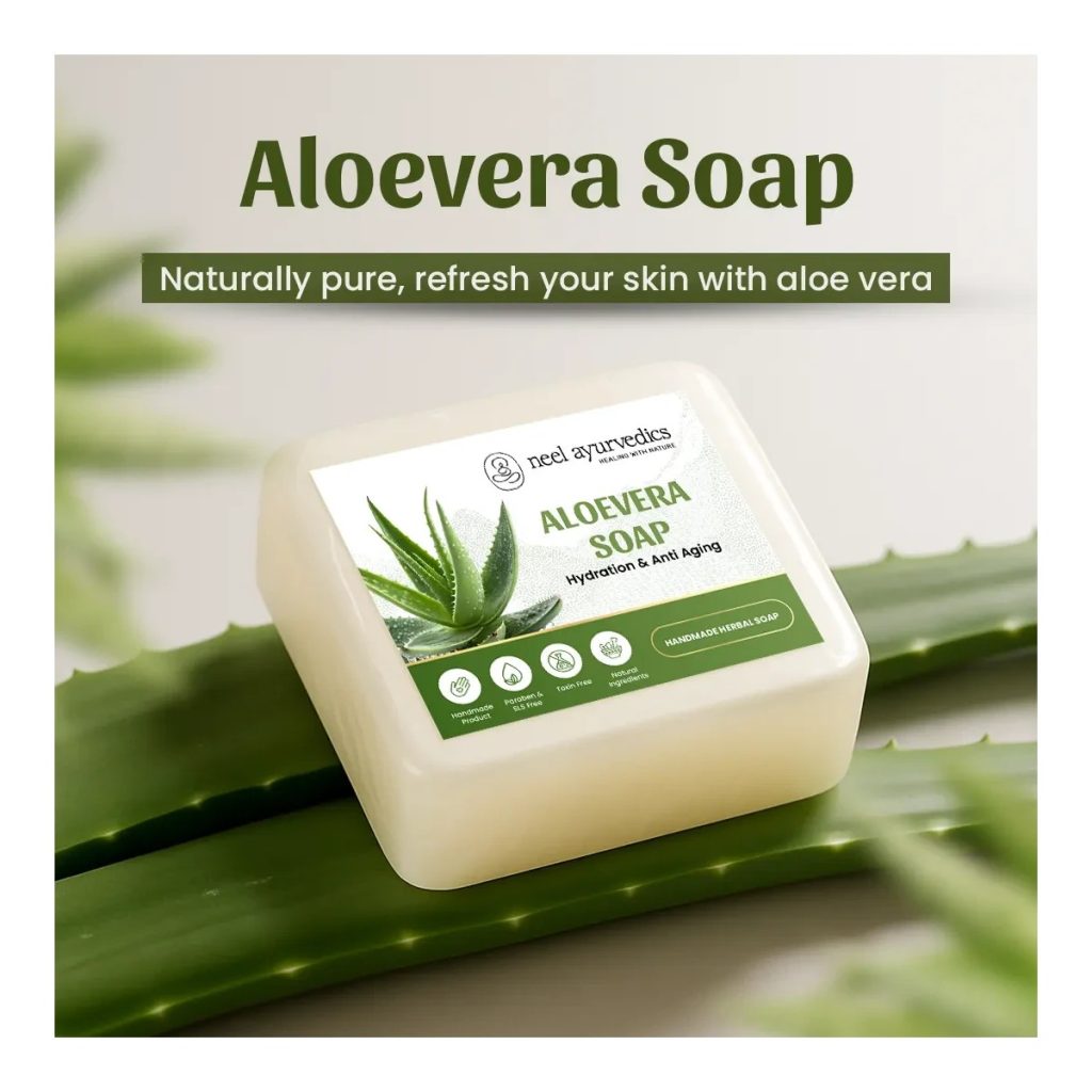 Neel Ayurvedics Aloevera Soap