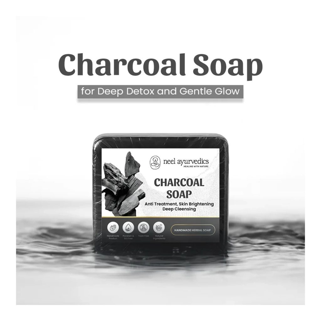 Neel Ayurvedics Charcoal Soap
