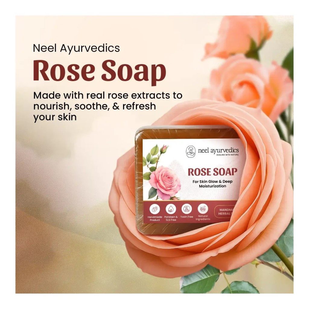 Neel Ayurvedics Rose Soap