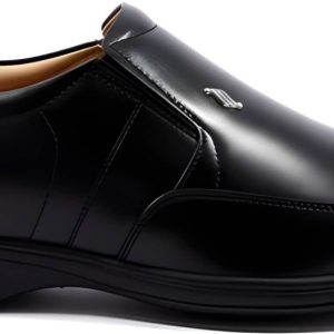 WUGO Men's Black Formal Shoes, FOX-5024-BLK