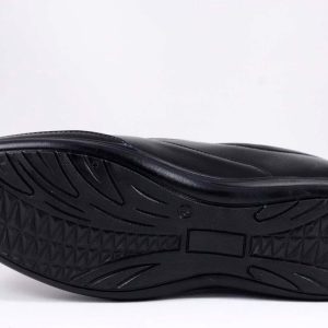 WUGO Men's Black Formal Shoes, FX-1005-BLK