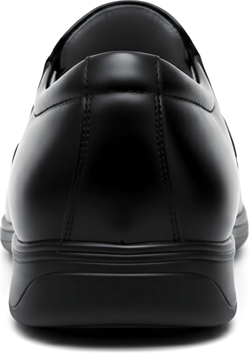 WUGO Men's Black Formal Shoes, GOL-BLACK