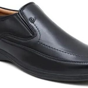 WUGO Men's Black Formal Shoes, GOLA-BLACK