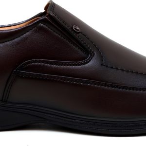 WUGO Men's Brown Formal Shoes, GOLA-BRN