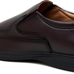 WUGO Men's Brown Formal Shoes, GOLA-BRN