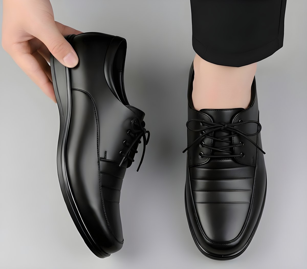 Latest Fashionable Men Formal Shoes | Black Derby Shoes | Office Shoes For Men's & Boys