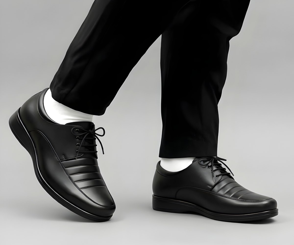 Latest Fashionable Men Formal Shoes | Black Derby Shoes | Office Shoes For Men's & Boys