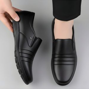 Latest Elite Men Formal Shoes | Black Slipo Shoes | Office Shoes For Men's & Boys