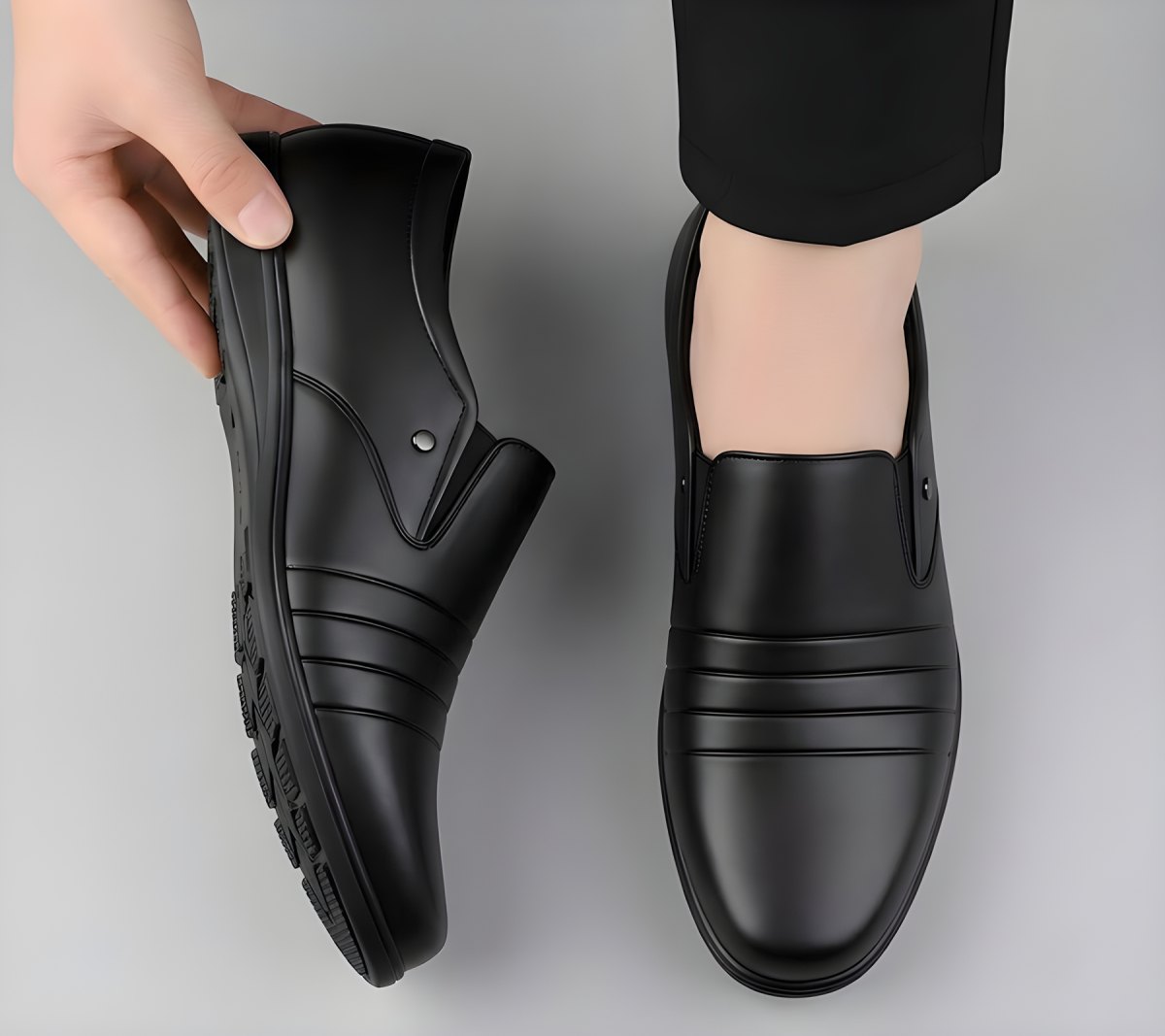 Latest Elite Men Formal Shoes | Black Slipo Shoes | Office Shoes For Men's & Boys